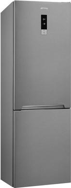 Smeg FC18EN4AX no-frost koelkast - roestvrijstaal - koel/vri, 150 tot 200 liter, Verzenden, Met aparte vriezer, Nieuw