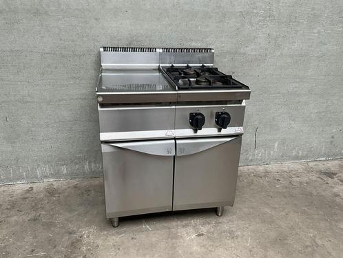 Bertos gasfornuis 2 pits, Zakelijke goederen, Horeca | Keukenapparatuur, Gebruikt, Fornuis, Frituur en Grillen, Ophalen of Verzenden