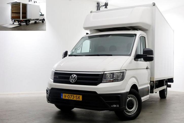 Volkswagen Crafter 35 2.0 TDI 177pk E6 DSG-Automaat 4Motion, Auto's, Bestelauto's, Dealer onderhouden, Lease, Automaat, Wit, Financial lease