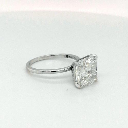 Zonder Minimumprijs - Ring - 14 karaat Witgoud - 5.01ct. tw., Sieraden, Tassen en Uiterlijk, Ringen