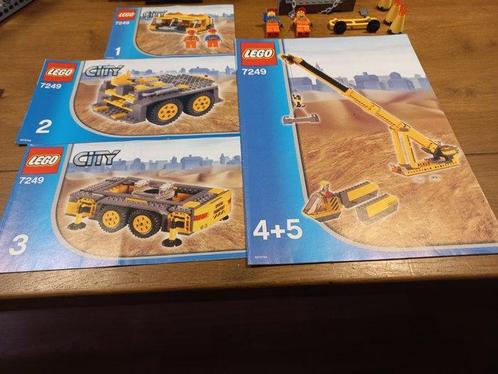 Lego Set - City - LEGO City 7249 Mobiele Kraan en Lego City, Kinderen en Baby's, Speelgoed | Duplo en Lego