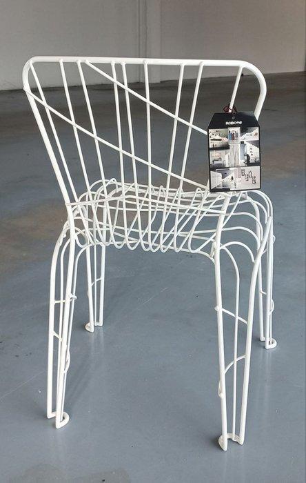Robots - Marc Sadler - Stoel - Phalene - Wit metaal - GRATIS, Antiek en Kunst, Kunst | Designobjecten