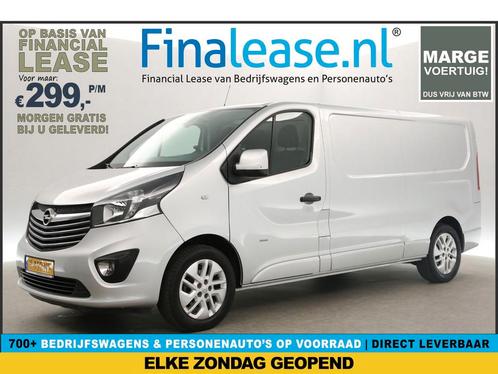 Opel Vivaro 1.6 CDTI L2H1 MARGE Airco Cruise Cam LED €299pm, Auto's, Bestelauto's, Lease, Handgeschakeld, Diesel, Opel, Zilver of Grijs