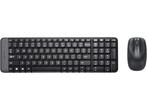 Veiling - Logitech MK220 Compacte Draadloze Toetsenbord- en, Computers en Software, Toetsenborden, Gebruikt