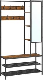 Kapstok meubel - hal meubel - hoogte 182 cm - met, Huis en Inrichting, Woonaccessoires | Kapstokken, Verzenden, Nieuw