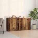 vidaXL Dressoirs 2 pcs Oud hout 79 x 38 x 80 cm Bewerkt hout, Verzenden, Nieuw, Overige houtsoorten, Minder dan 50 cm