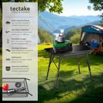 tectake® Campingtafel - Klaptafel van aluminium - Oprolbaar, Tuin en Terras, Tuintafels, Verzenden, Zo goed als nieuw