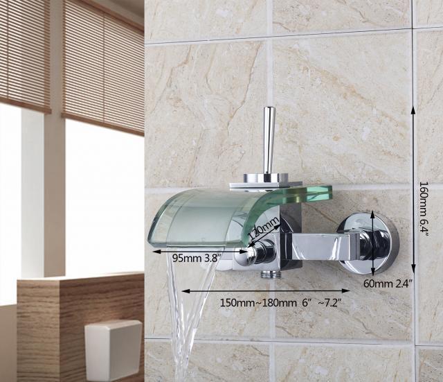Watervalkraan Cascada bad design-kraan badkraan, Doe-het-zelf en Verbouw, Sanitair, Nieuw, Verzenden