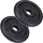 Halterschijven - Halter gewichten - 30 mm - 2x2.5 kg - Gieti, Verzenden, Nieuw