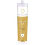 Velvalux Acrylaatkit - Wit - 310ml, Doe-het-zelf en Verbouw, Isolatie en Afdichting, Ophalen of Verzenden, Nieuw, Overige materialen