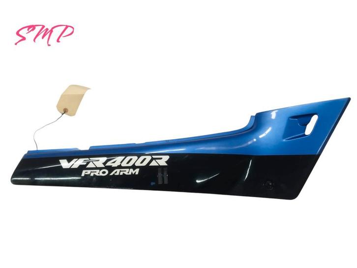 Zijkuip blauw zwart zijpaneel / Honda VFR400R vfr 400 r, Motoren, Onderdelen | Honda, Gebruikt, Verzenden
