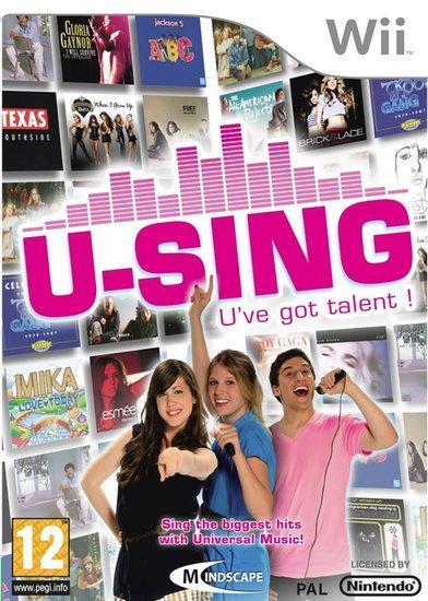 U-Sing [Wii], Spelcomputers en Games, Games | Nintendo Wii, Zo goed als nieuw, Ophalen of Verzenden