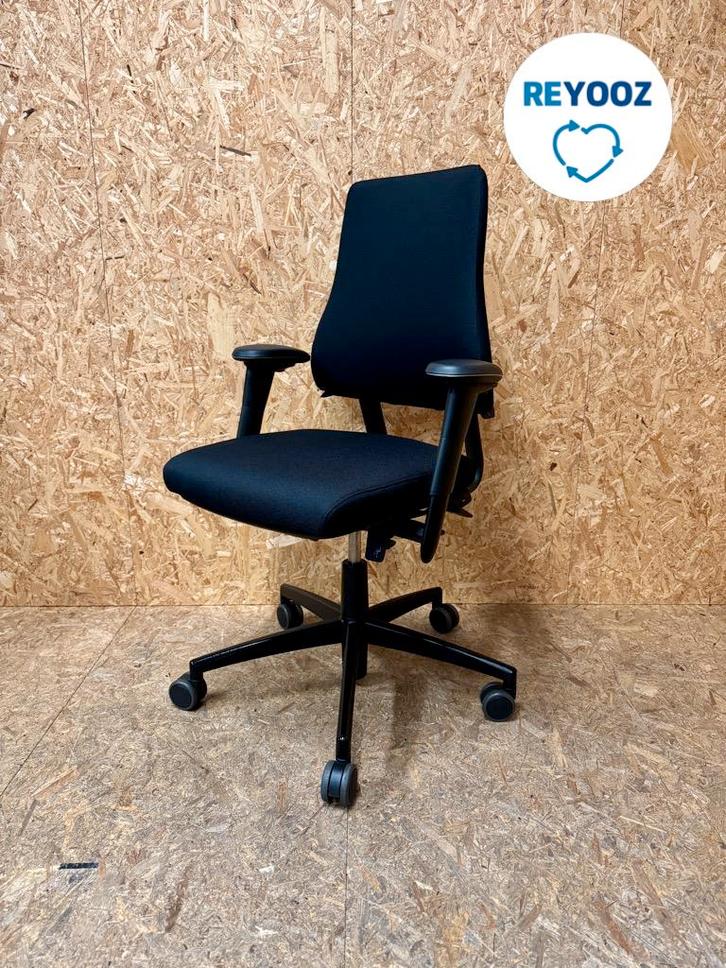 Bureaustoel BMA Axia 2.2 - zwart - refurbished, Zakelijke goederen, Kantoor en Winkelinrichting | Kantoormeubilair en Inrichting