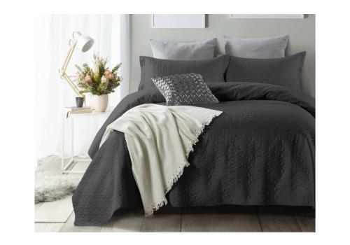 Sleeptime Wayfair Zwart 260 x 250 - 240X200/220 + 2 x kussen, Huis en Inrichting, Slaapkamer | Beddengoed