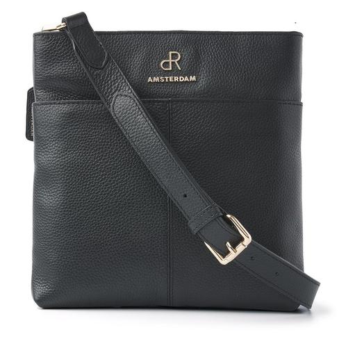 -50% dR Amsterdam  dR Amsterdam Schoudertas  maat One size, Sieraden, Tassen en Uiterlijk, Tassen | Damestassen, Zwart, Nieuw