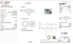 Zonder Minimumprijs - Ring - 18 karaat Witgoud - 3.02ct. tw., Nieuw