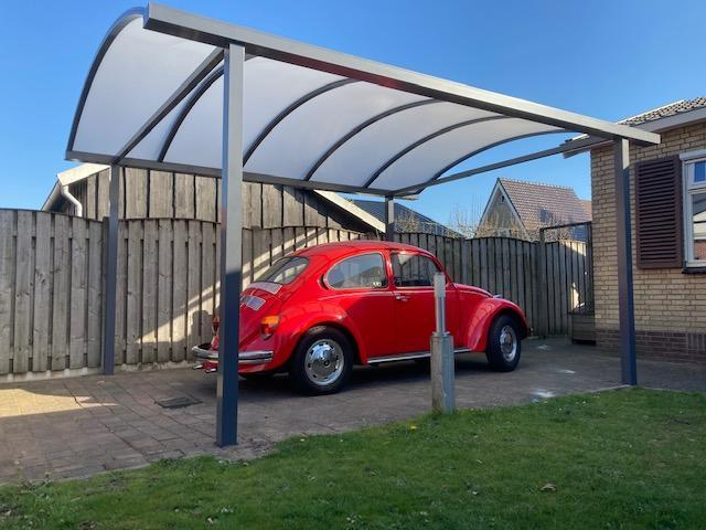Aluminium boog carport enkel of dubbel uitverkoop, Auto diversen, Overige Auto diversen, Ophalen of Verzenden