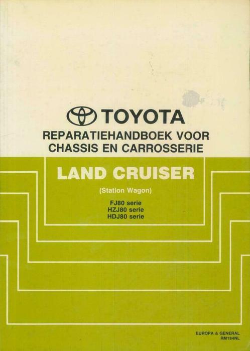 1990 Toyota Land Cruiser Station Wagon Reparatiehandboek, Auto diversen, Handleidingen en Instructieboekjes, Verzenden
