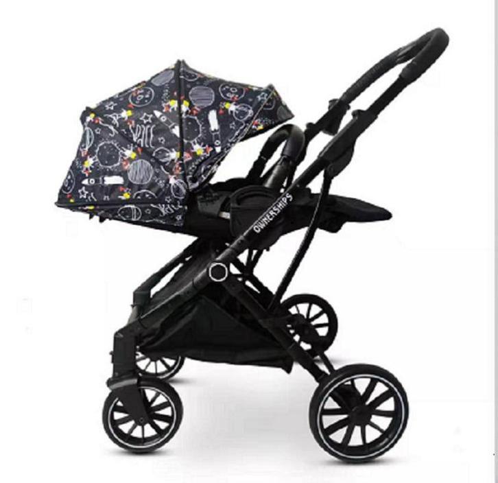 Hbs Compacte Kinderwagen - Sterrenhemel-, Kinderen en Baby's, Kinderwagens en Combinaties, Nieuw, Ophalen of Verzenden
