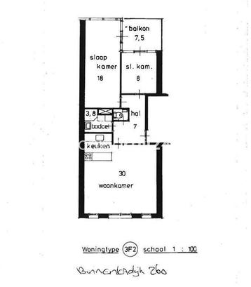 Woningruil - Binnenkadijk 260 - 3 kamers en Amsterdam beschikbaar voor biedingen