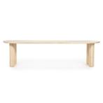 Eettafel Josh - 300cm - Naturel - 96204 - eettafel, Huis en Inrichting, Tafels | Eettafels, Nieuw, Overige materialen