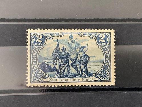 Duitse Rijk 1902 - 2 mark Germania zonder watermerk in goede, Postzegels en Munten, Postzegels | Europa | Duitsland