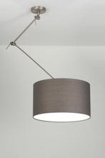 Rietveld Hanglampen - Grijs, Taupe - Stof, Huis en Inrichting, Lampen | Hanglampen, Verzenden, Nieuw