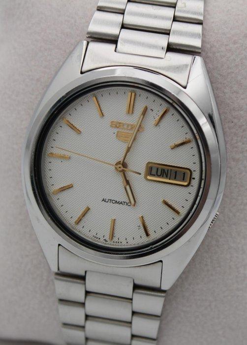 Seiko - Seiko 5 Vintage 7009-3040 Automatic - Zonder, Sieraden, Tassen en Uiterlijk, Horloges | Antiek