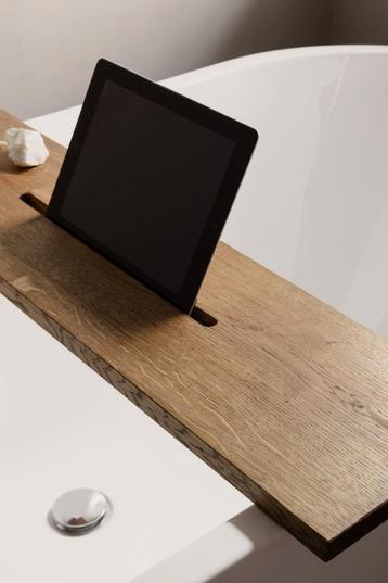 Badplank eiken hout - Mokka kleur - 80 cm - Snelle levering beschikbaar voor biedingen