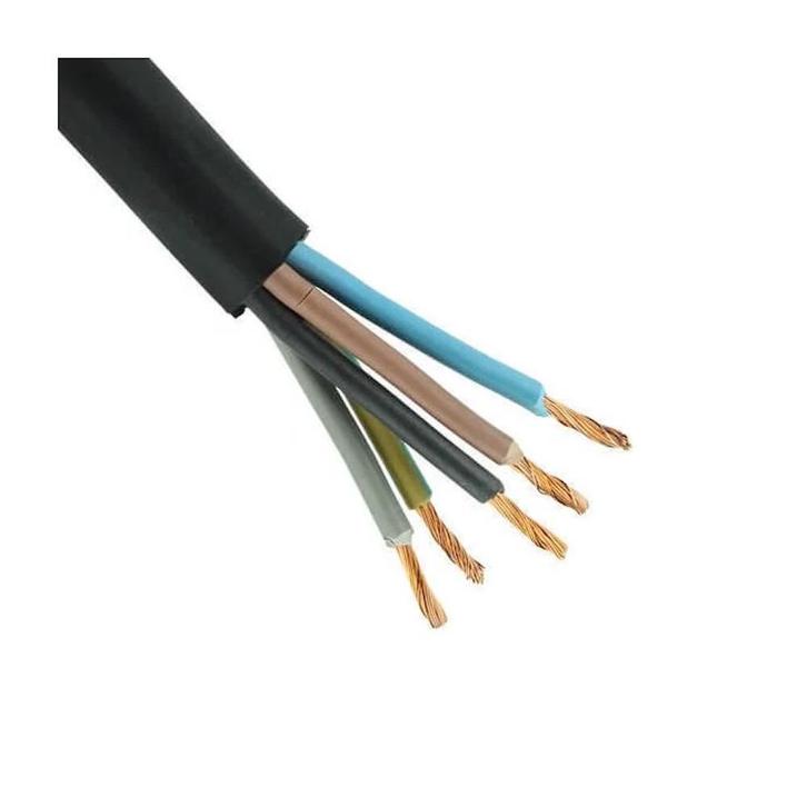 VMVL kabel zwart 5 x 1.5mm2 - per meter, Doe-het-zelf en Verbouw, Elektra en Kabels, Ophalen of Verzenden