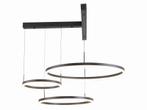 Hanglamp Skylight led, zwart incl. afstandsbediening, Huis en Inrichting, Lampen | Hanglampen, Verzenden, Nieuw, Metaal, Modern