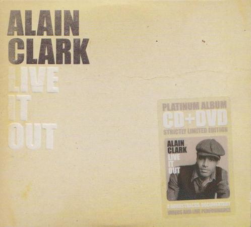 cd digi - Alain Clark - Live It Out (SIGNED BY ARTIST), Cd's en Dvd's, Cd's | Pop, Zo goed als nieuw, Verzenden