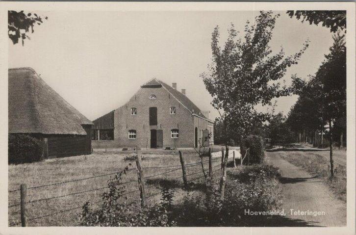 TETERINGEN - Hoeveneind, Verzamelen, Ansichtkaarten | Nederland, Verzenden