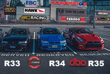Upgrade onderdelen Nissan Skyline R33 - R34 - R35 beschikbaar voor biedingen