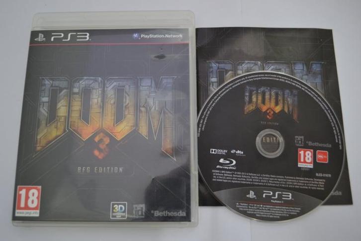 Doom 3 - BFG Edition (PS3), Spelcomputers en Games, Games | Sony PlayStation 3, Zo goed als nieuw, Verzenden