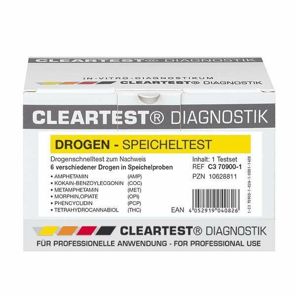 Cleartest Drugs Speekseltest Eco - 1 stuk, Diversen, Verpleegmiddelen, Nieuw, Verzenden