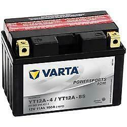 Varta YT12A-4 / YT12A-BS Powersports AGM Accu 12V 11Ah 150x8, Motoren, Onderdelen | Overige, Verzenden