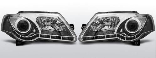 Koplampen Devil Eyes Real DRL | Volkswagen Passat B6 3C 2005, Auto-onderdelen, Verlichting, Nieuw, Volkswagen, Verzenden