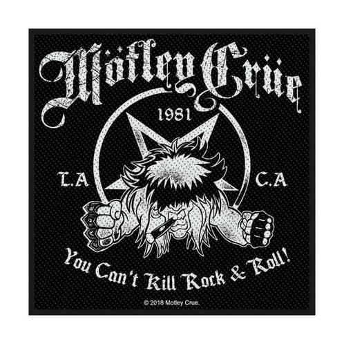 Mötley Crüe You Can't Kill Rock & Roll! patch off. merch, Verzamelen, Muziek, Artiesten en Beroemdheden, Kleding, Nieuw, Ophalen of Verzenden