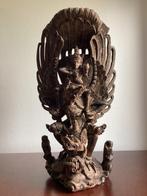 Vishnu auf Garuda - Snijwerk - Indonesië (Zonder