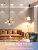 Aigostar Mesh - Alexa gloeilamp E27 Bluetooth Mesh G45 6,5 W, Verzenden, Nieuw