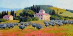 Walter Marchese (1958) - Primavera in Toscana, Antiek en Kunst
