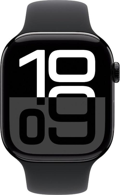 Apple - Watch Series 10 - 42mm - GPS - Black Sportband M/..., Sieraden, Tassen en Uiterlijk, Smartwatches, Nieuw, Verzenden