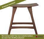 Ethnicraft Osso kruk teak bruin, Huis en Inrichting, Krukjes, Ophalen of Verzenden, Nieuw, Overige materialen
