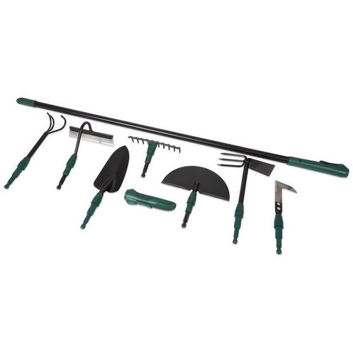 Tuingereedschap 7-in-1 - Met lange steel en handvatten, Doe-het-zelf en Verbouw, Gereedschap | Handgereedschap, Nieuw, Verzenden