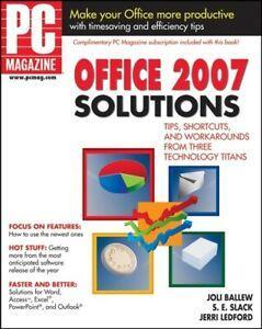 PC magazine Office 2007 solutions by Joli Ballew (Paperback), Boeken, Taal | Engels, Gelezen, Verzenden