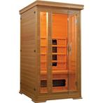 1 persoons infrarood Sauna Punto 94x101x190 1350W, Sport en Fitness, Sauna, Nieuw, Complete sauna, Infrarood, Verzenden
