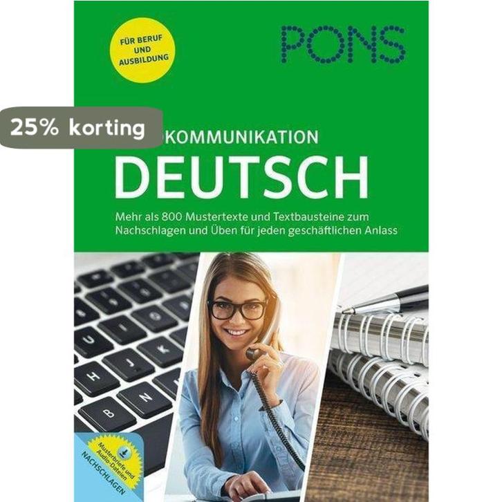 PONS Bürokommunikation Deutsch Buch + Download 9783125629080, Boeken, Taal | Duits, Zo goed als nieuw, Verzenden