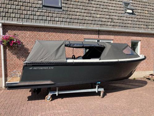 Reitdieper 570 Tender met Suzuki 20 pk. Kampeersloep., Watersport en Boten, Sloepen, Buitenboordmotor, 10 tot 30 pk, 3 tot 6 meter