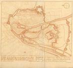 Stadsplattegrond van Liege, Antiek en Kunst, Kunst | Etsen en Gravures